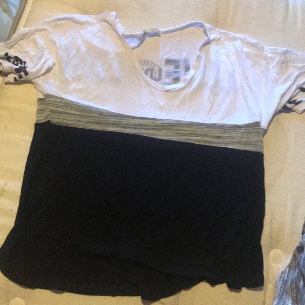 Black and white love shirt never worn